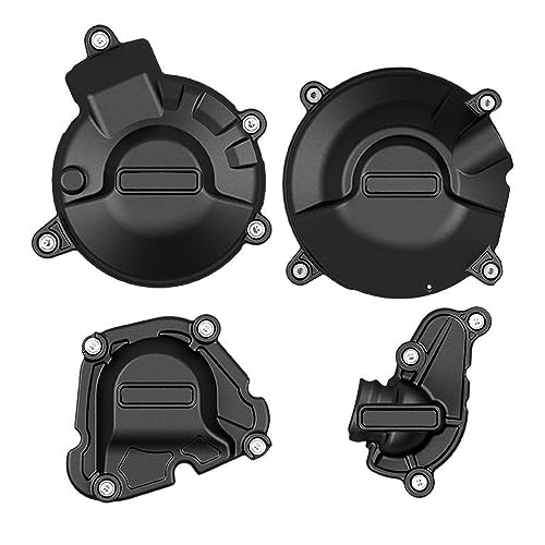 for Yamaha FZ09 MT09 Tracer 900 XSR900 2021-2023 XSR 900 FZ-09 MT 09 MT-09 FZ 09 Motorcycle Engine Protection Cover Accessory Clutch Cover/Alternator Cover/Pulse Cover (1 Set (X4))