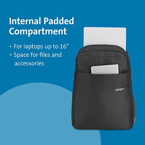 Image of Kensington Simply Portable Lite Backpack for Laptop Computer and Macbook