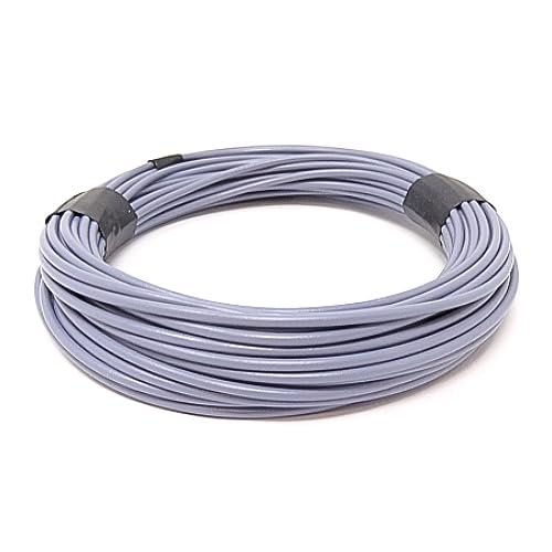 DBG Single Core Thin Wall Automotive Cable – 1.0mm² (16.5A) | 17 AWG | High Temp PVC Insulation | Ideal for 12V Auto, Marine & Electrical Projects (Grey, 100 Metre)