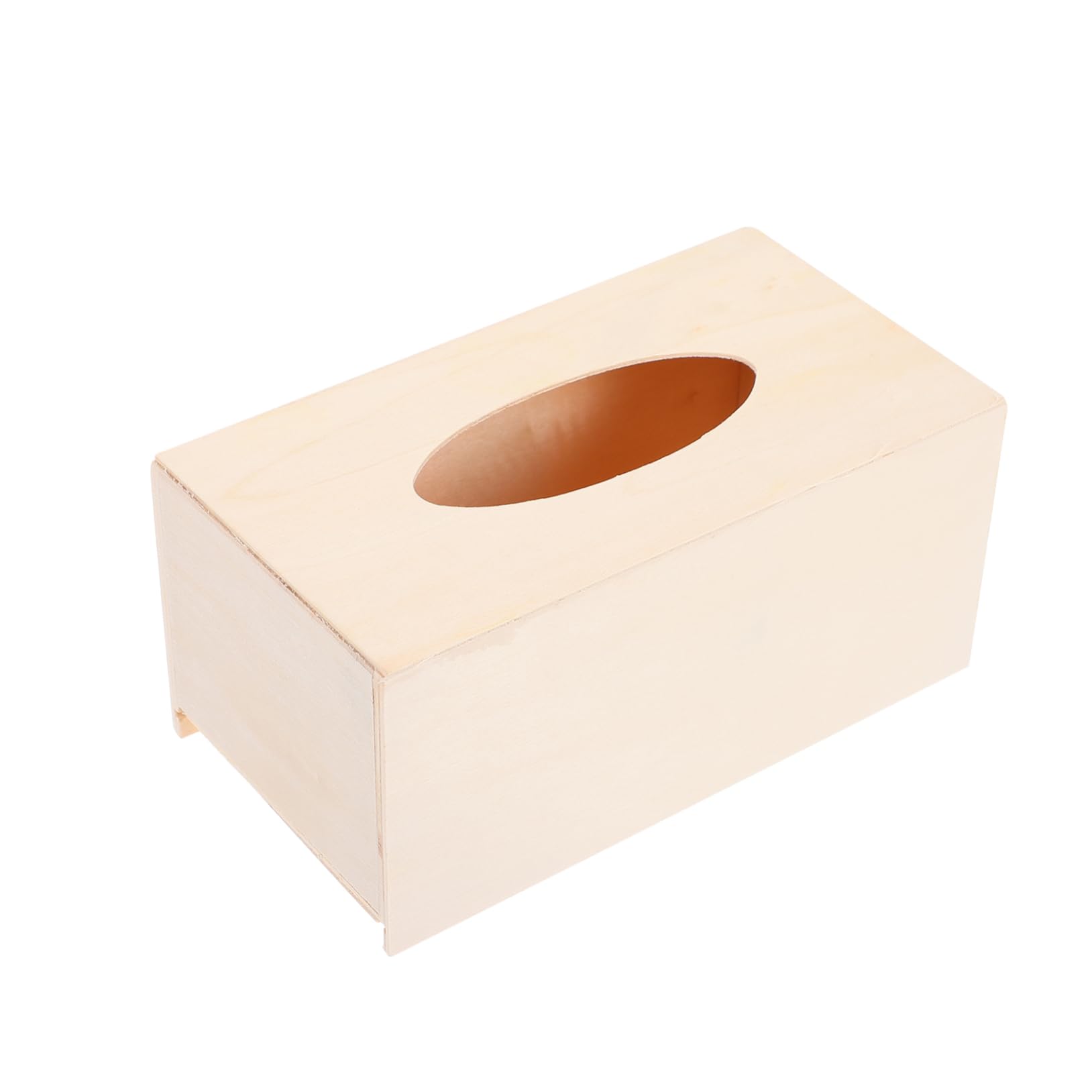 Garneck 2pcs Box Painting Tissue Boxes Kitchen Holders Napkin Tissues Cover Tissue Holder Tissue Boxes for Handmade Tissue Boxes Wooden