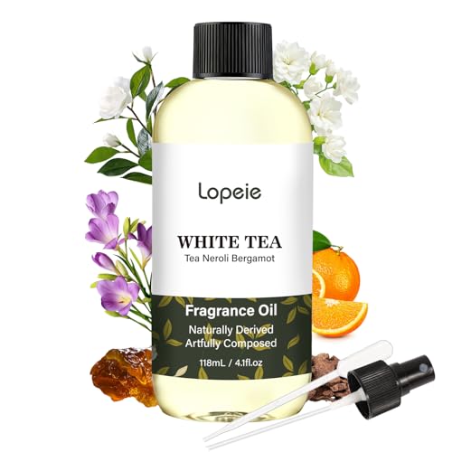 Lopeie White Tea Diffuser Oil – Essential Oil for Diffuser,...