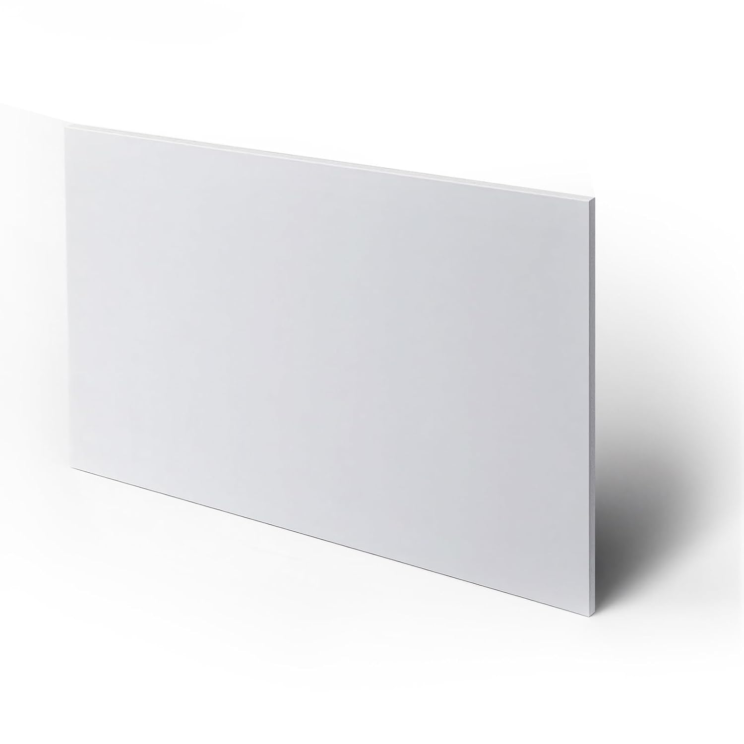Maeklon 24x48x1/2" White HDPE Sheet - Durable High Density Polyethylene Board for DIY, Machining, Crafts & Industrial Projects
