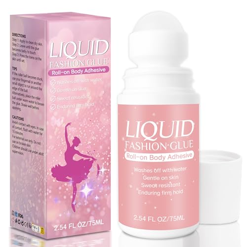Colle pour peau roll-on anti glissement pour sous vêtement et mode