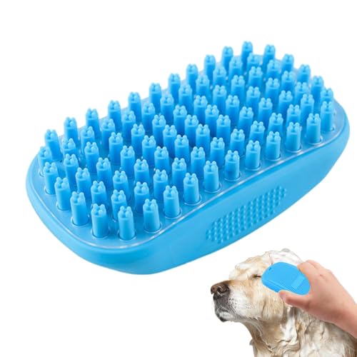 Cepillo para perro, Cepillo de ducha para perros | Cepillo para perros y gatos,Champú para mascotas...
