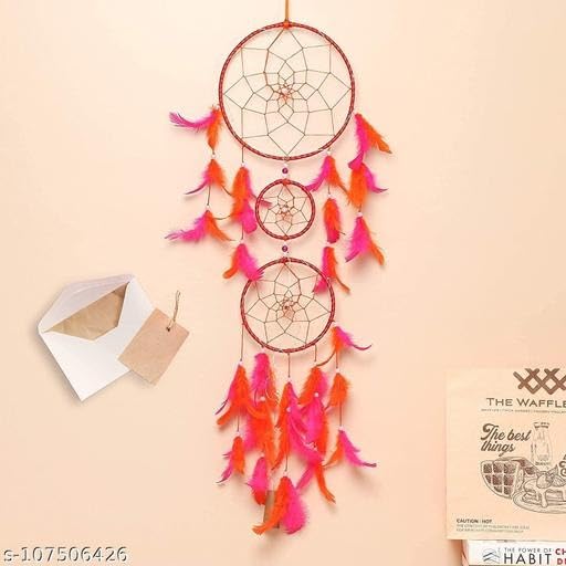 Mehruna Dream Catchers Wall Hangings for Home Decor Bedroom Livingroom Balcony Car 80 x 17 x 1 cm