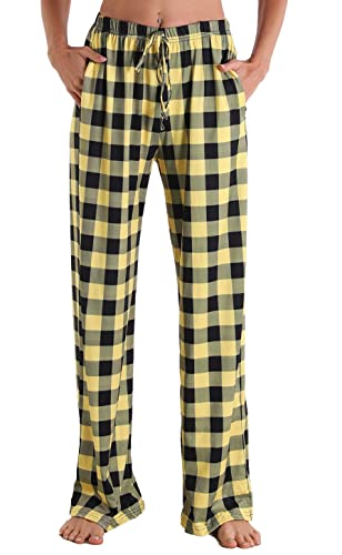 Image of X-Image Women Comfy Casual Pajama Pants with Pockets & Drawstring