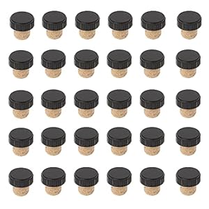 30 stuks wijnkurken fles kurken wijn kurk sluiting wijn stop fles stop champagne kurken verticale lijnen reutilisable, T…