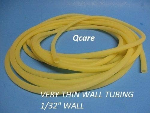 Tim Shop 5 Continuous FEET - 5/16'' - Latex Rubber TUBING - Surgical Grade - New 1/32 WA Easy Tap Drain Latex