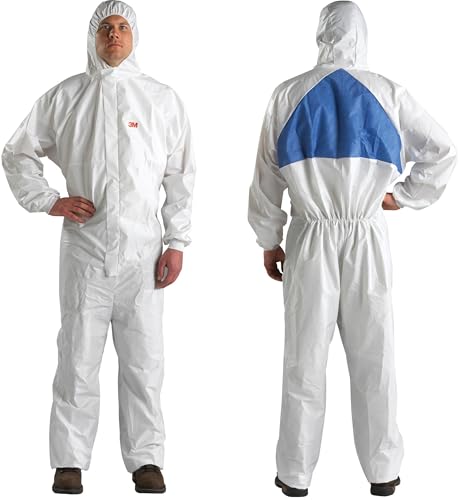 Foto von 3M Unisex 4540+ Schutzanzug, Weiß-Blau, XL EU