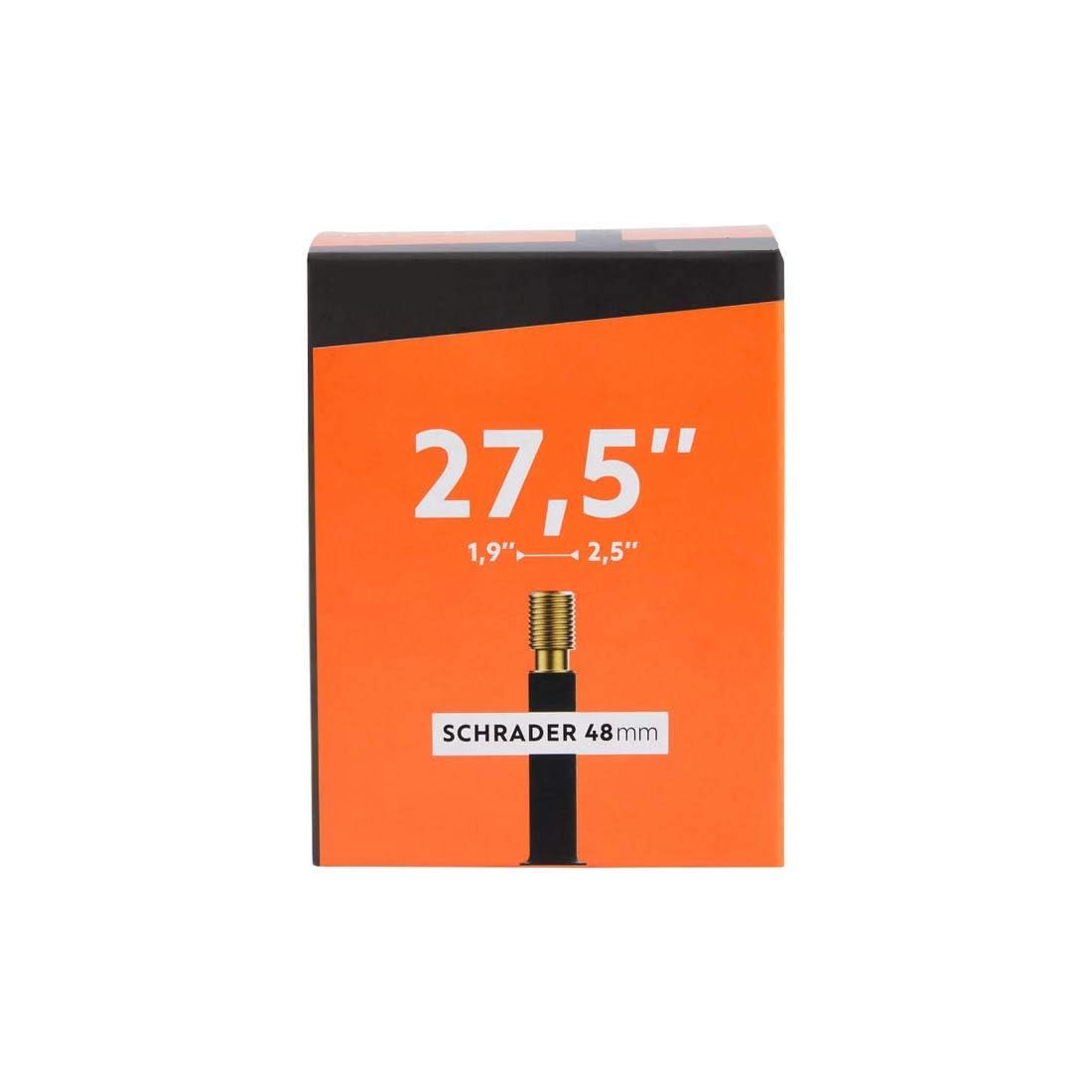 Schrodinger 40078 Bicycle Cycle MTB Tube 27.5"x 1.9"/2.5" Schrader Valve 48L (Black, AV Auto Valve 48mm Length) (B0CHBCXNT7) Amazon Price History, Amazon Price Tracker