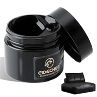 unillea Leder Reparatur Set Schwarz 50ml, Flüssigleder Schwarz und Lederfarbe Schwarz für Glattleder, Lederpflege und Kratzer Reparatur für Sofa Autositz Möbel und Kleidung