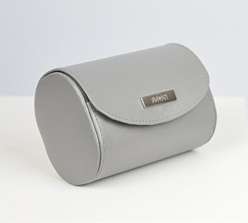 Preisvergleich Produktbild Dulwich Designs 60% Malmo Grau Premium Bonded Leder Armbanduhr Tube