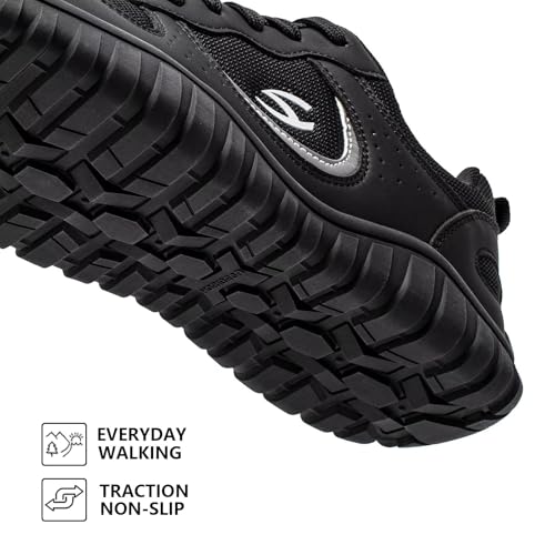 HOBIBEAR Zapatos para Correr en Senderos para Hombres Caja de Dedos Ancha Zapatillas Barefoot Suela Cero Drop Minimalistas para Gimnasio al Aire Libre Casual - imagen 3