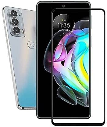 Image of Tempered Glass Screen Protector Compatible for MOTOROLA Edge 20 (Except Edge to Edge) and Free Complete Easy Installation kit
