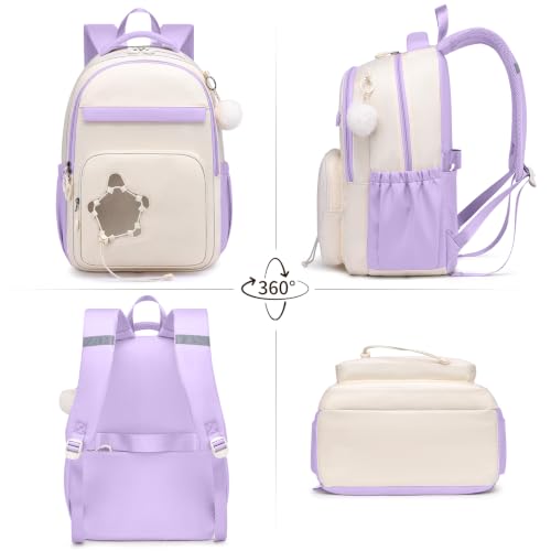 Image of ZUBOND Backpack for Girls, Big Student School Laptop Backpack Teens, College High School Daypack for Women