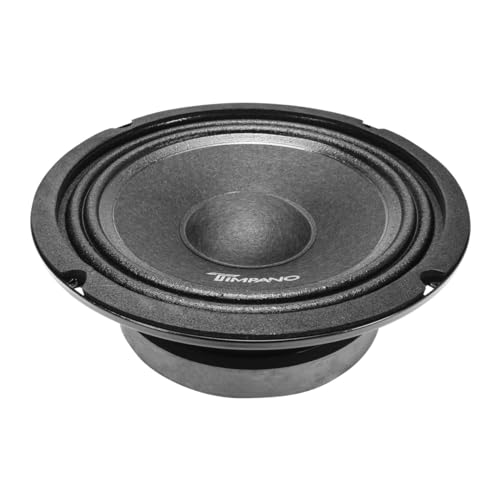 Timpano 6.5 Inch Shallow Car Speaker 600 Watts TPT-MB6-4 Slim Shallow Profile 4 Ohm, PRO Midbass Car Audio Loudspeaker Compact for Doors (Single) - Image 6