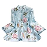 LIXINGHEITANG Suit Shirt National Style Traditional Elegant Women Chinese Blouse Plus Size Loose Female Hanfu...