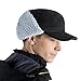 AISIYEDO Winter Windproof Ear Flap Hats Denim Baseball Cap Ushanka Trapper Hat Men&Women Fashion Cap