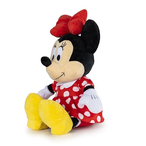 Image of Jay Franco Disney Plush Pillow Buddy - Ultra-Soft Stuffed Character Plushie & Cozy Pillow, Official Licensed Product, 15 Inches, Red - Minnie Mouse