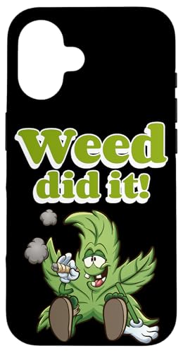 Weed Did It �t�@�j�[�}���t�@�i�喃�|�b�g�X�g�[�i�[ �X�}�z�P�[�X iPhone 16 �p