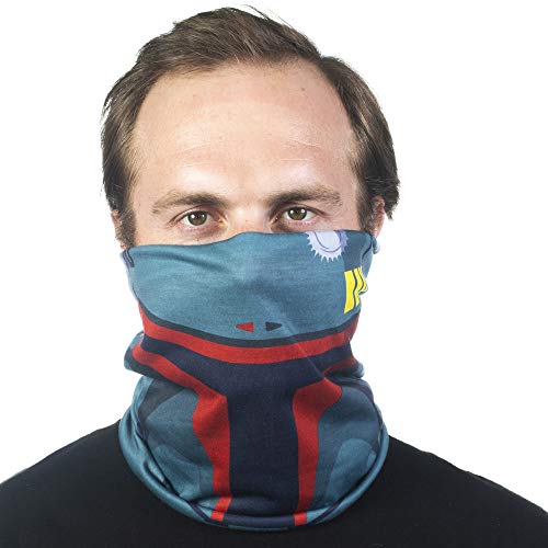 Star Wars Boba Fett Neck Gaitor, Green, One Size