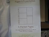 Hallmark 5-pocket Pages Album Refills