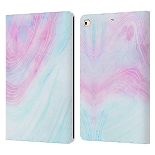 Étui portefeuille iPad 9.7 en cuir Alyn Spiller Pastel Marbre protecteur