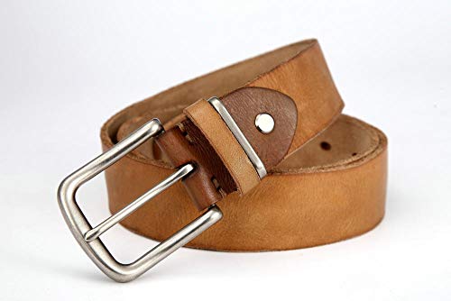 Ceinture en cuir pour hommes accessoire mode casual et moderne 115cm
