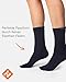 Nur Die 9er Pack Passt Perfekt Socken atmungsaktive Baumwolle einfarbig Komfortbund ohne drückende Naht Damen, maritim, 35-38