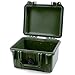 Pelican Protector 1300 Case by ColorCase - OD Green - Small Size Waterproof Case (Case Only) - OD Green Latches