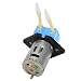 Silicone Tube Peristaltic Pump, Removable DC 12V Dosing Micro Peristaltic Pump, No Valve for Analytical Aquarium