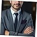 VALICLUD Elegant Pocket Square for Men Versatile Suit Accessory Handkerchief for Weddings Business Events Refined Design Multifunctional Use Stylish Timeless Fashion Statement
