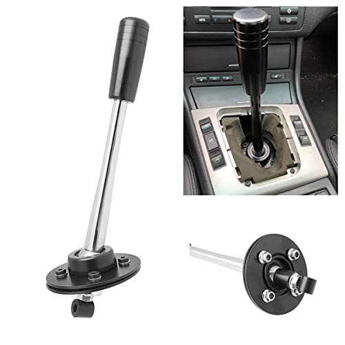 RYANSTAR RACING 265MM Drift Tuning Adjustable Short Shifter Lever Handle Compatible with BMW 1985-2010 3/5 Series E30 E36 E46 E34 E39 Z3 Black