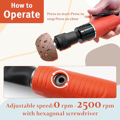 Kits profissionais de reparo de pneu com amortecedor de pneu de baixa velocidade de 2500 RPM, inclui