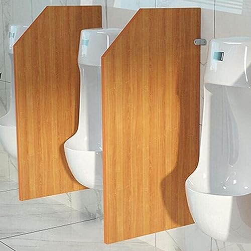 Wall-Mounted Urinal Partition Divider, Men Urinal Privacy Screen Toilet Partition, Waterproof PVC Urinal Baffle Urinal Screen Toilet Partition for Sools/Public Places Urinal Partit