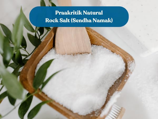 Image of Praakritik Natural Rock Salt 2Kg (4x500g), Pure & Unrefined Sendha Namak, Mineral-Rich, Ideal for Cooking & Healthy Lifestyle