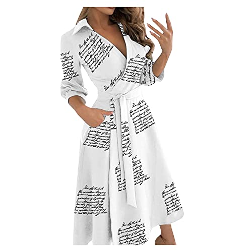 Robe d'été enveloppante avec lacets aux hanches pour affiner la silhouette