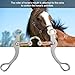 AYNEFY Horse Mouth Bit,Stainless Steel Thickened Loose Mouth Roller Bit Horses Snaffle Bits Equestrian Performance Accessory for Horse Training Control