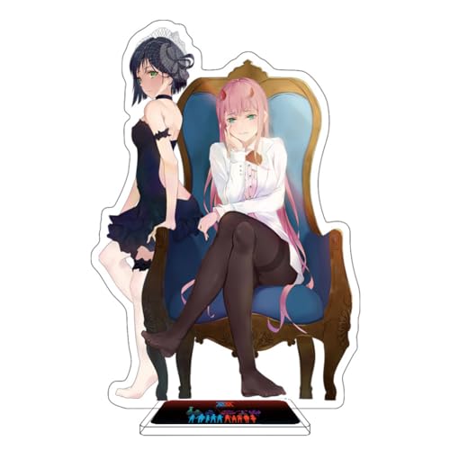 HLUONGTN Darling in The Franzero Two Ichigo Standing Actfigure Cosplay Anime Acrylic Figure/Type 10/16Cm