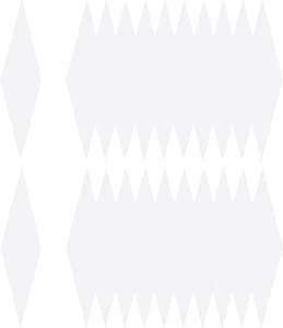 100 Count English Paper Piecing Rhombus Templates - Cardboard Shapes For Quilting & Sewing DIY - View #8