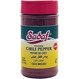 Sadaf Chili Powder Spice - Chili Pepper for Cooking and Food Seasoning - Kosher - 6 Oz Bottle with Shaker Top