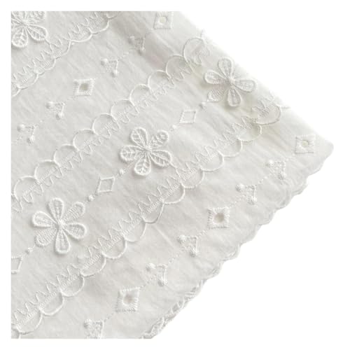 Nappe en coton blanc pur à rayures relief table salle à manger