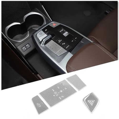 Console centrale BMW X1 U11 protégée des rayures avec aluminium - 2