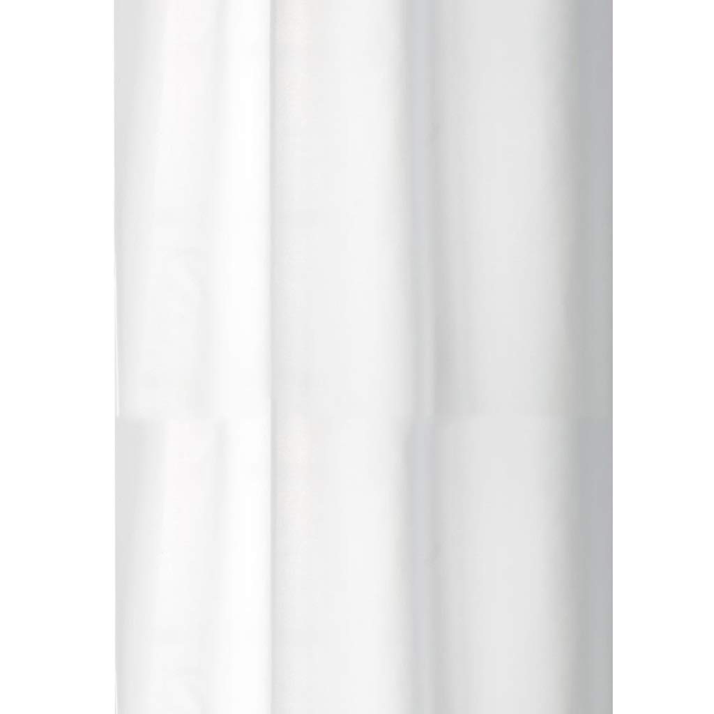 Rideau de douche imperméable blanc en tissu épais 180x180cm