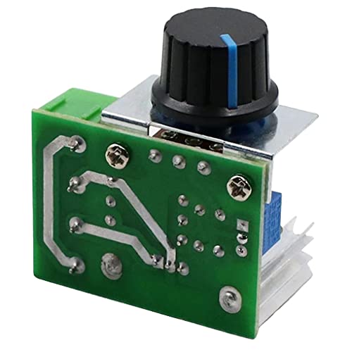 Regulador de voltaje a prueba de óxido, instalación práctica, controlador de velocidad de motor portátil de 2000 W, ligero, pequeña seguridad para grupo electrógeno