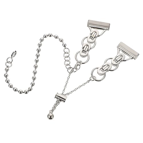 Bracelet chaîne en acier inoxydable délicat pour montre connectée femme