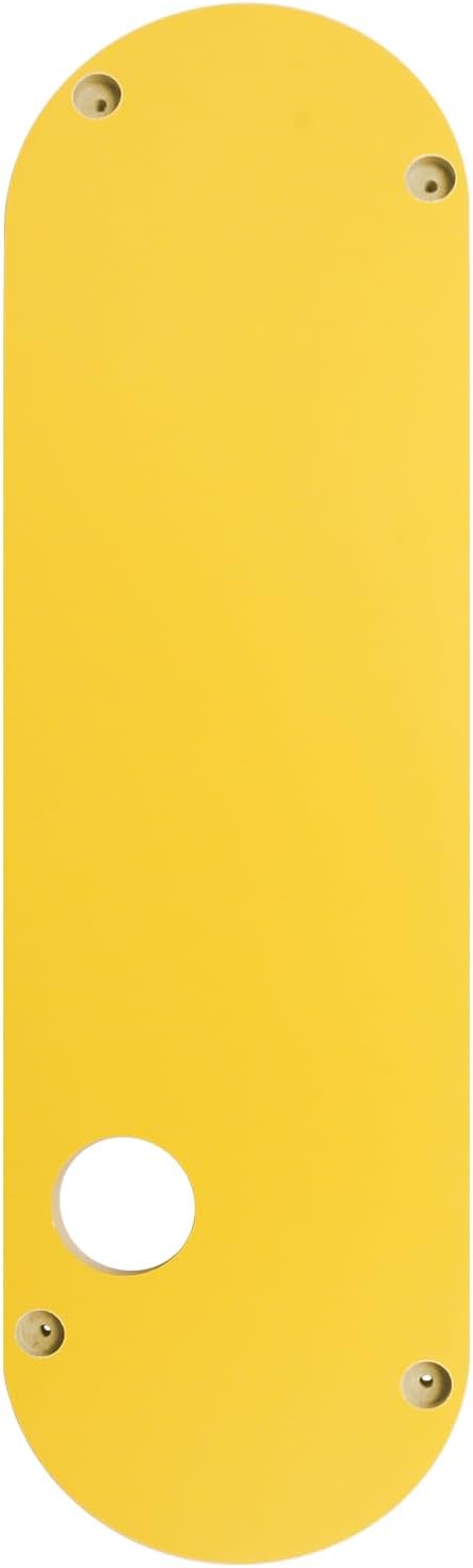 (Combo Pack) Zero Clearance Table Saw Inserts Compatible with DeWalt 8-1/4" DWE7485 & DCS7485 - Includes Riving Knife Slot & Solid Blank Throat Plates - MDF Replacement Accessories