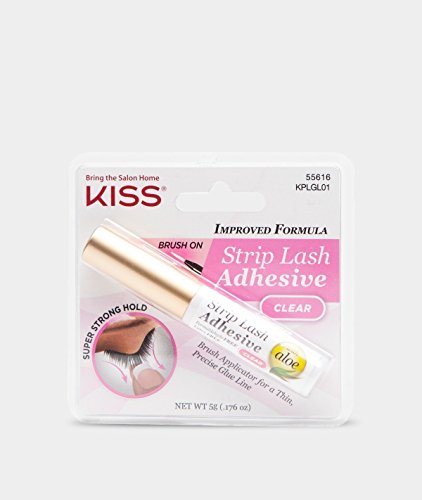 Kiss Strip Eyelash Lash Clear Adhesive 0.176 Oz.
