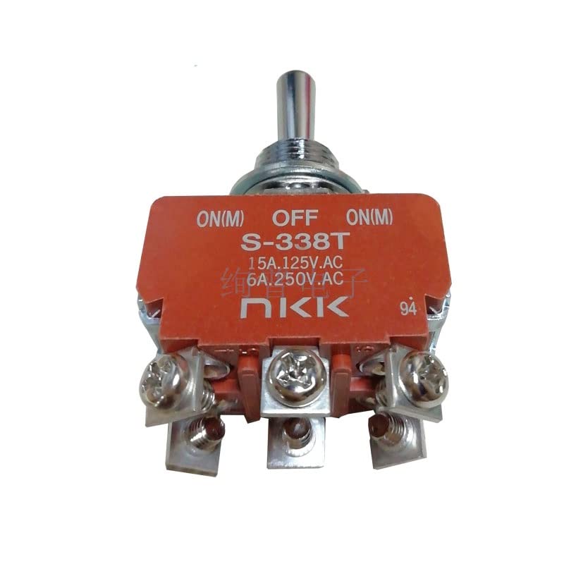 Commutateur S-338T S338T 6 pieds DPDT pour éviter les surcharges par oubli de position