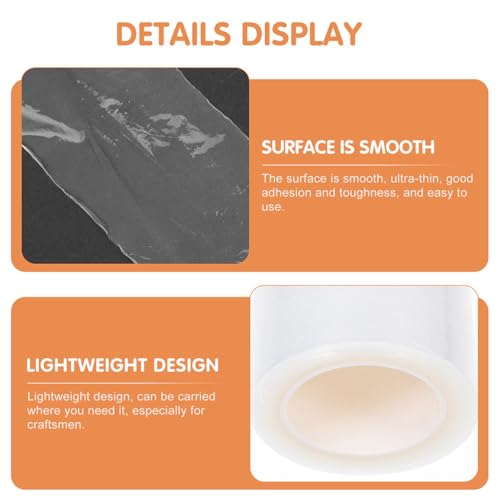 DOITOOL Professionelle Schutzfolie, 4 Stück, für Augenbrauen, tragbar, transparente Microbladant-Folie